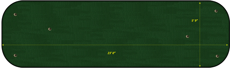Personal Putt and Chip Complex 6'x23'