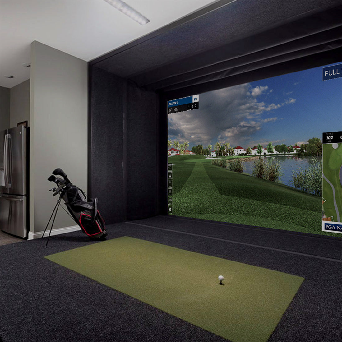 Used golf simulator