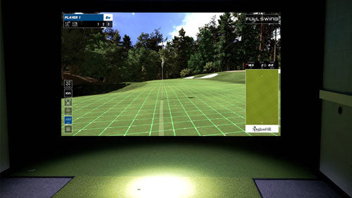 Custom Full Swing Simulator Enclosure