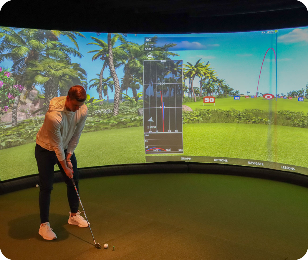 aboutGolf Custom Curved Screen Enclosure
