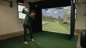 Vanish Series Retractable Golf Enclosure