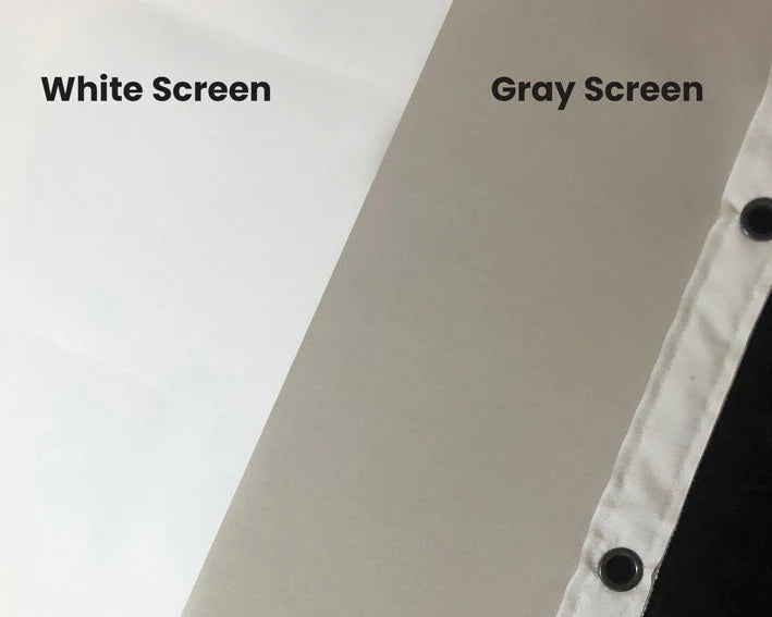 Custom Size HiQ Gray Golf Simulator Screen