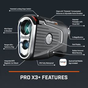 PRO X3+LINK Laser Rangefinder - Bushnell Golf
