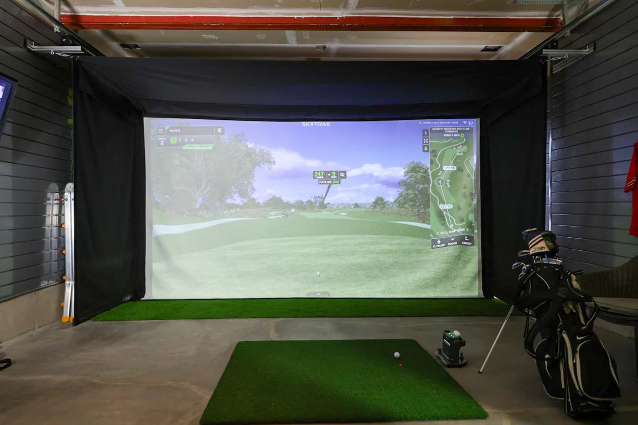 Vanish Series Retractable Golf Enclosure