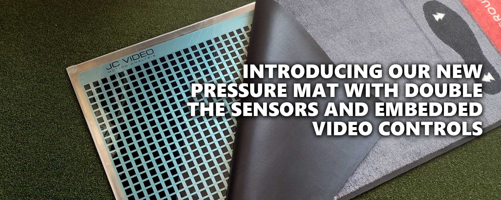 Introducing our new pressure mat with double the sensors and embedded video controls