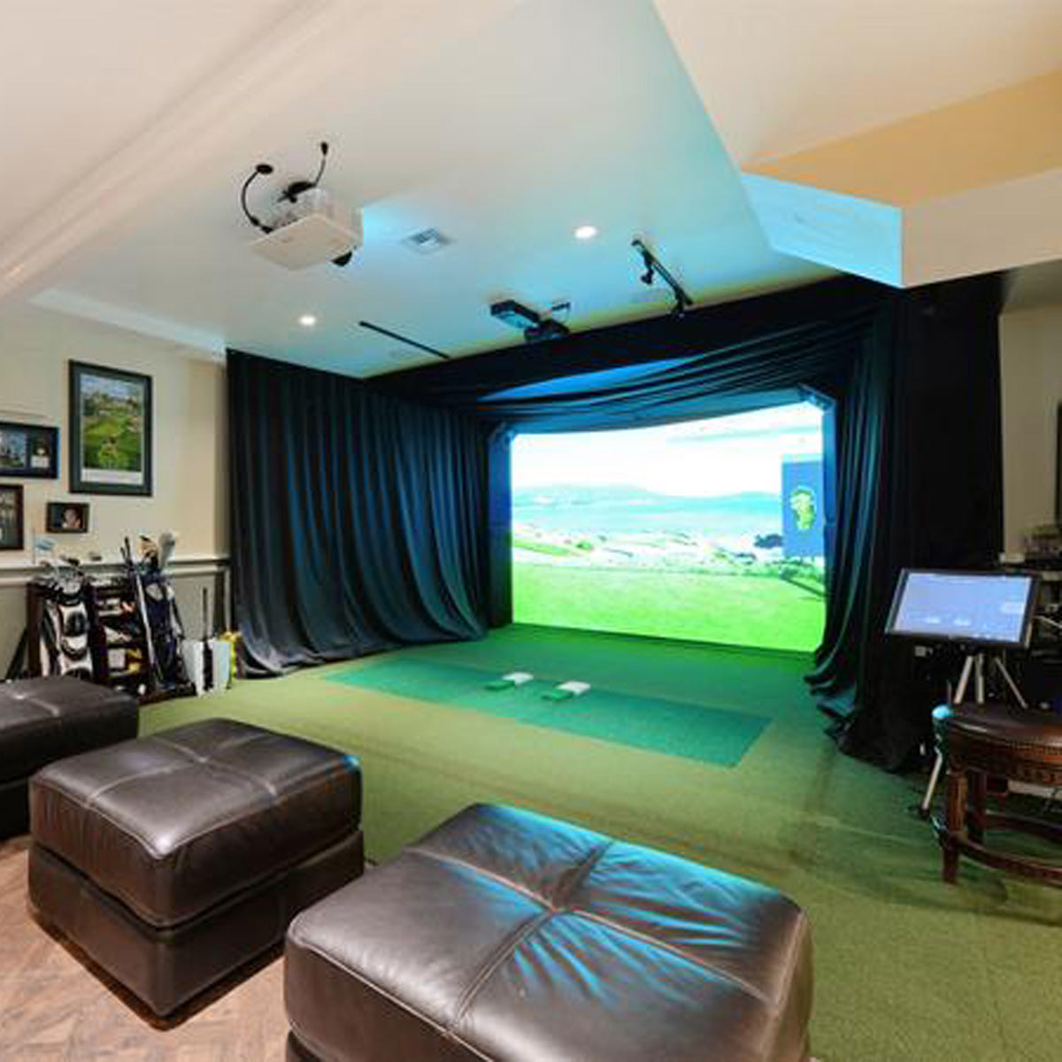 High Definition Golf Simulator