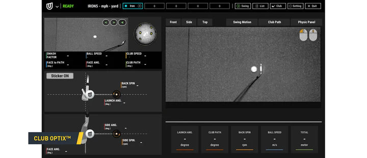 Uneekor QED Golf Simulator (GSPRO Golf Software Included $250 Value)