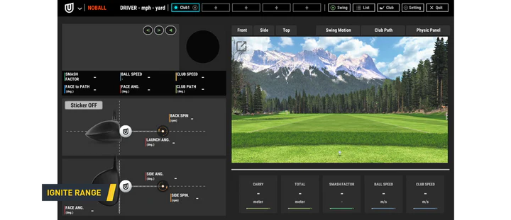 Uneekor QED Golf Simulator (GSPRO Golf Software Included $250 Value)